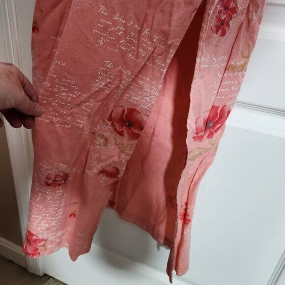 Vtg 90s Uniform John Paul Richards Size M Linen Dress Jacket Blouse Set - Picture 2 of 8